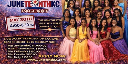 5th Annual Miss JuneteenthKC Pageant