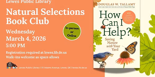Natural Selections Book Group | How Can I Help?