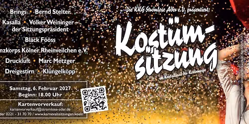 Kost\u00fcmsitzung der KKG Stromlose Ader e.V. von 1937
