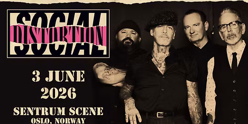 Social Distortion \/\/ Sentrum Scene \/\/ Pres. av AEG Presents