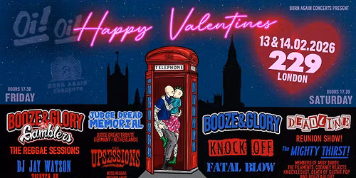 BOOZE & GLORY WEEKENDER 2026 at 229 - London