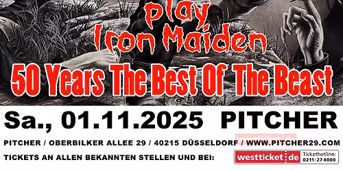 IRON MAIDEN by UP THE IRONS - \u201e50 YEARS BEST OF THE BEAST-SPECIAL\u201c