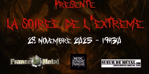 France, Black, Death, Grind : La Soir\u00e9e de l'Extr\u00eame ! Sp\u00e9cial Black Metal.