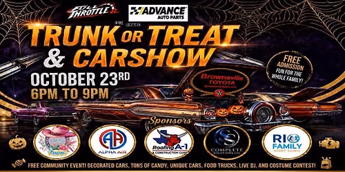 Full THROTTLE and Advance Auto Parts Trunk or Treat