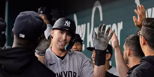 Texas Rangers at New York Yankees at Yankee Stadium