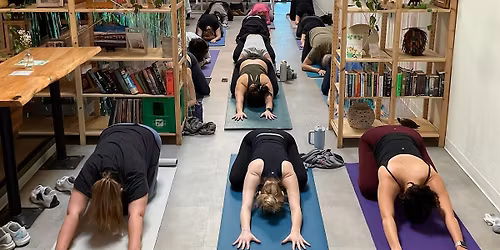 All-Levels Yoga Class at Tapster Cleveland - [Bottoms Up! Yoga & Brew]