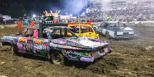 Geauga Co Fair Demolition Derby Night 2