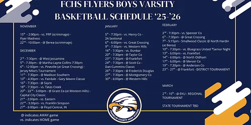Flyer Madness - FCHS Boys' Basketball