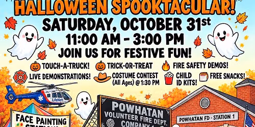 PVFD Company 1 Open House & Halloween  Spooktacular