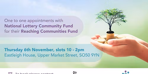 National Lottery Funding Surgery