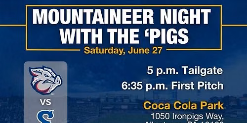 Mountaineer Night With The 'Pigs!