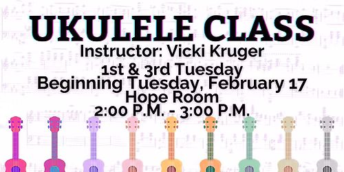 Ukulele Class - FREE LESSONS