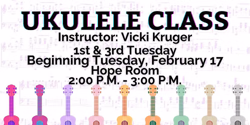 Ukulele Class - FREE LESSONS