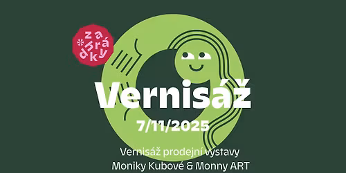 Vernis\u00e1\u017e Monny ART at Caf\u00e9 Zahr\u00e1dky