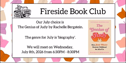 Fireside Book Club - July 2026