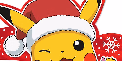 Pokemon Trade Night Christmas Party with Santa!!