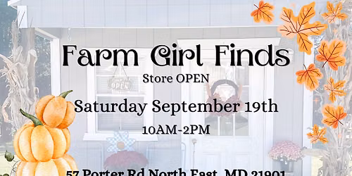 Farm Girl Finds \u2022 Fall open house \ud83c\udf42\ud83d\udd6f\ufe0f