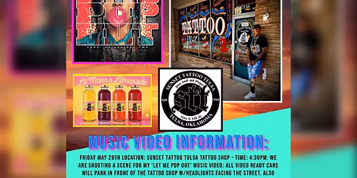 \u2018LET ME POP OUT\u2019 Music Video Shoot 