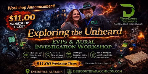 EVP: Electronic Voice Phenomena Workshop