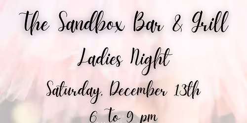 Ladies Night 💃🍹& Karoake 🎤🎶