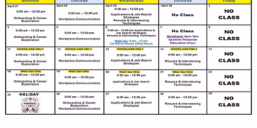 Career Workshop: Onboarding & Career Exploration & Workplace Communication