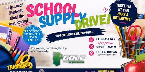 HAVASIS SCHOOL SUPPLY DRIVE