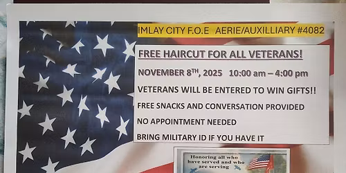 Veterans Free Haircut