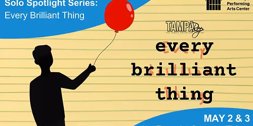 Tampa Repertory Theatre Presents Every Brilliant Thing