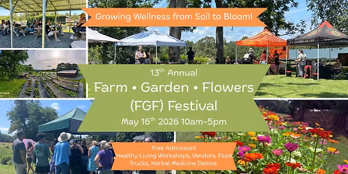 Farm \u2022 Garden \u2022 Flowers (FGF) Festival