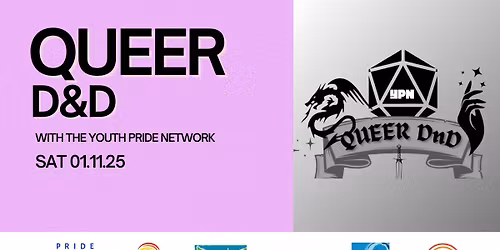 QUEER D&D with the YOUTH PRIDE NETWORK