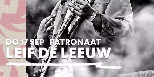 Leif de Leeuw Band | Patronaat Haarlem