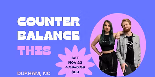 Counterbalance THIS! workshop