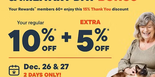 Boxing Week Seniors' Military Days