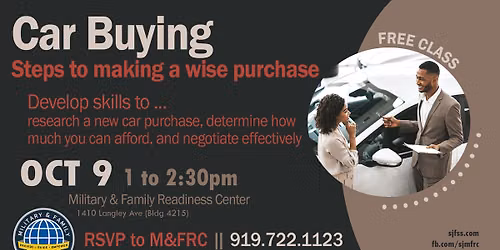 Car Buying Seminar (Base Access Only)