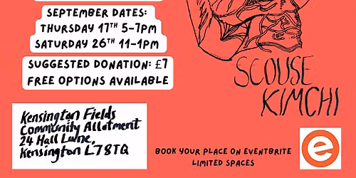 Scouse Kimchi Making Workshop at Kensington Fields Community Allotment II