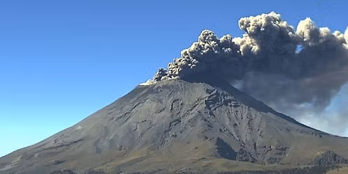 Visitando el volcan Popocatepetl