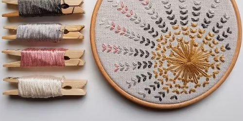 Myrtle Ave Brewing: Embroidery Workshop