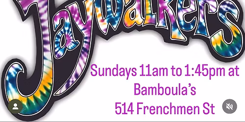 Bamboulas Sunday Blunch