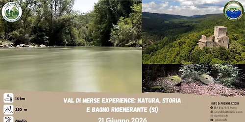Val di Merse Experience: Natura, Storia e Bagno Rigenerante (Si)
