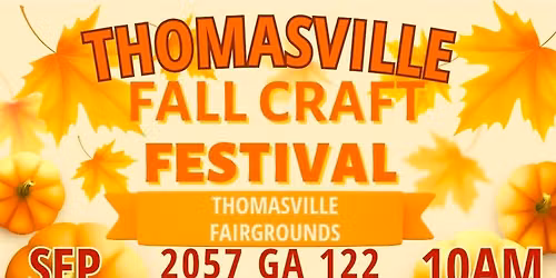 Thomasville Fall Craft Festival 2026