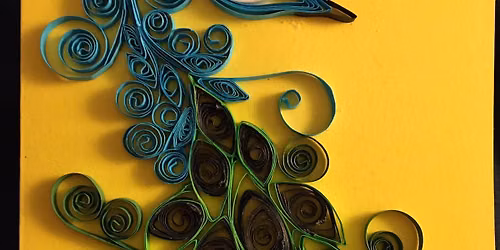 Paper quilled card