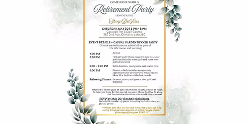 Stacy's Retirement Party