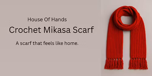 Crochet Mikasa Scarf