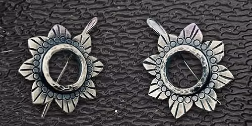 Negative Space Earrings - In-Person Jewelry Class