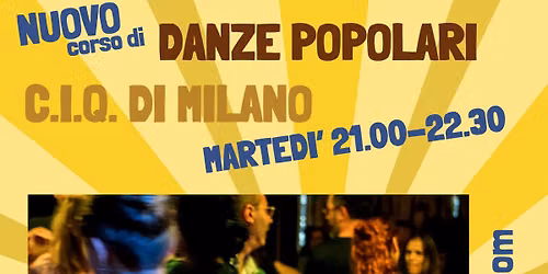 Corso danze popolari a Milano
