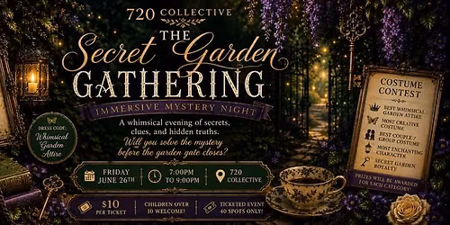 The Secret Garden Gathering | Immersive Mystery Night