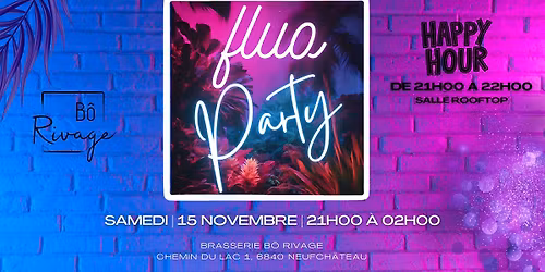 SOIREE ROOFTOP - FLUO PARTY