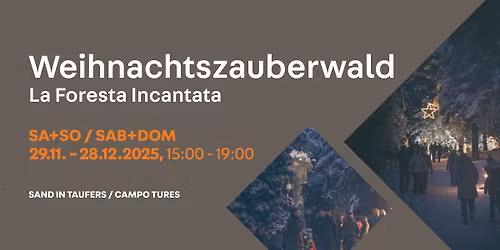 WEIHNACHTSZAUBERWALD 🎄🌟🎄 LA FORESTA INCANTATA