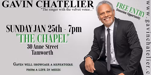 Gavin Chatelier @The Chapel 