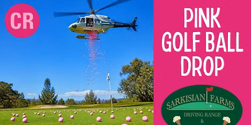 Pink Golf Ball Drop